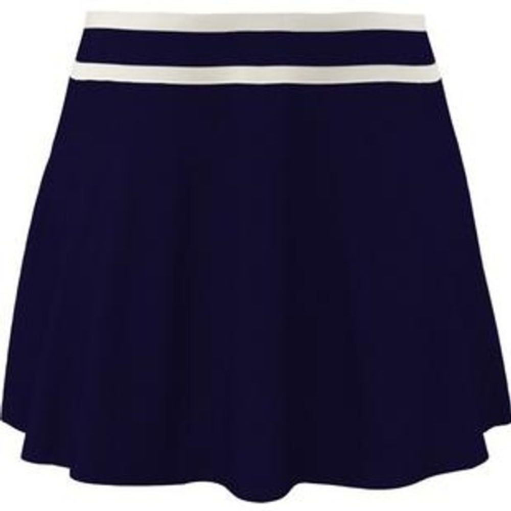 PGA Tour Skort Womens XS Navy Blue Striped Waistband Golf Tennis Athletic Skirt
